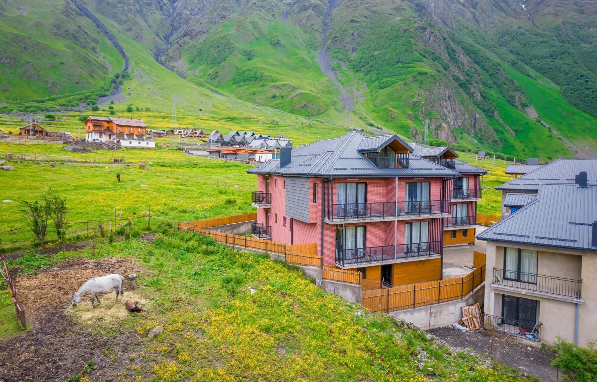 Devdaraki Apartments Kazbegi Bagian luar foto